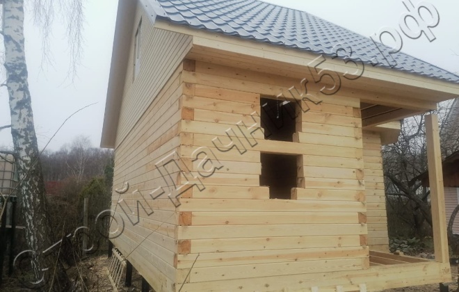 3 Брусовая баня Б-12, 7,5х6м, 51М², Тверская область, Конаковский район, СНТ Машиностроитель (4)